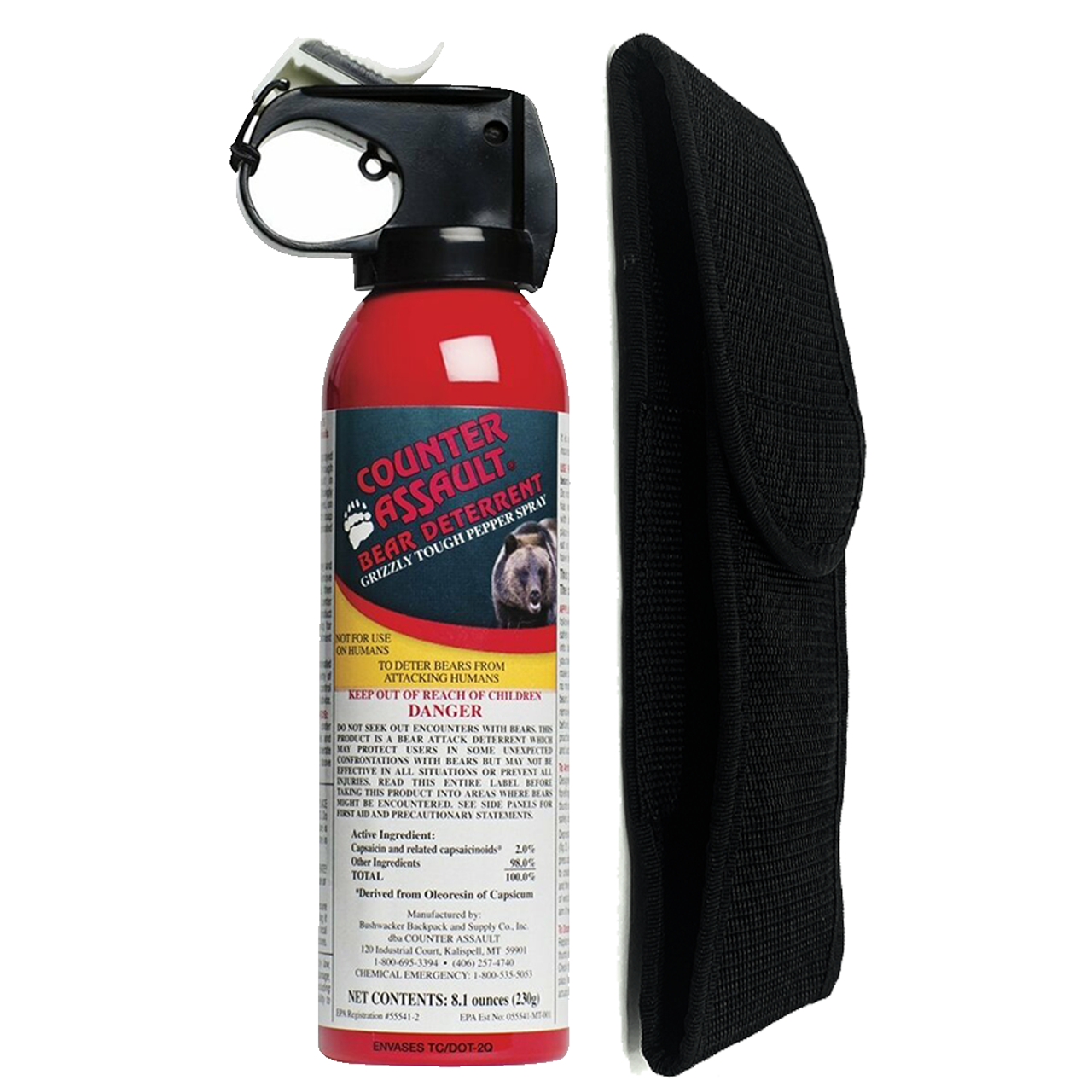 2524ff_b56ddb4cfa984d38910b21dbea788e9cmv2.webp Large Bear Spray with Holster - Image 1