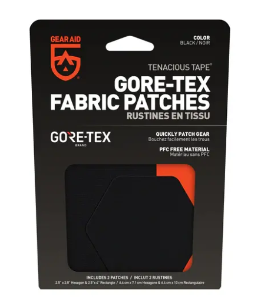e185ba_f2d53b2259ec41a38969e4bd676a15dfmv2.png Gore-Tex Fabric Patches - Image 1
